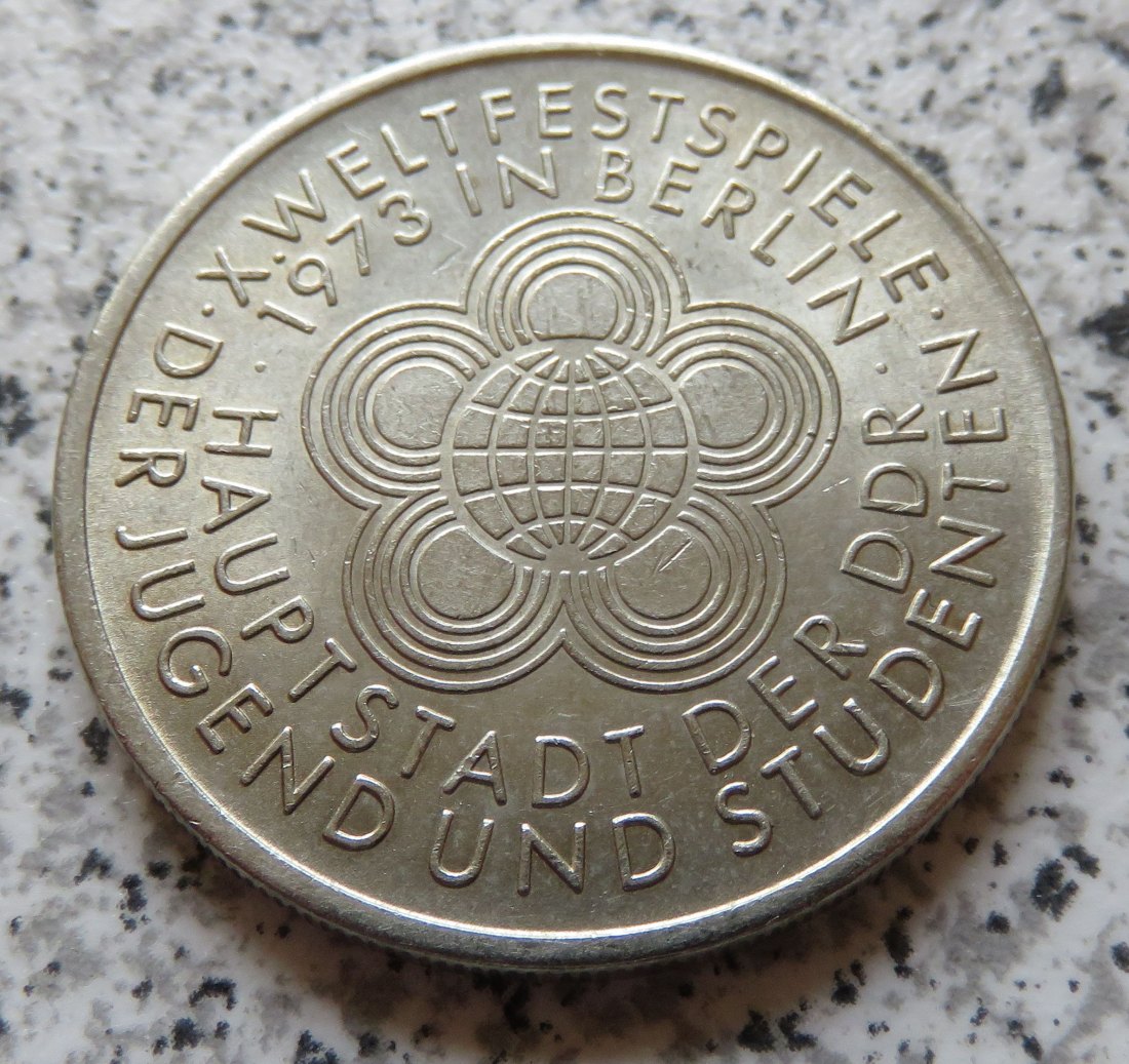  DDR 10 Mark 1973 Weltfestspiele der Jugend   