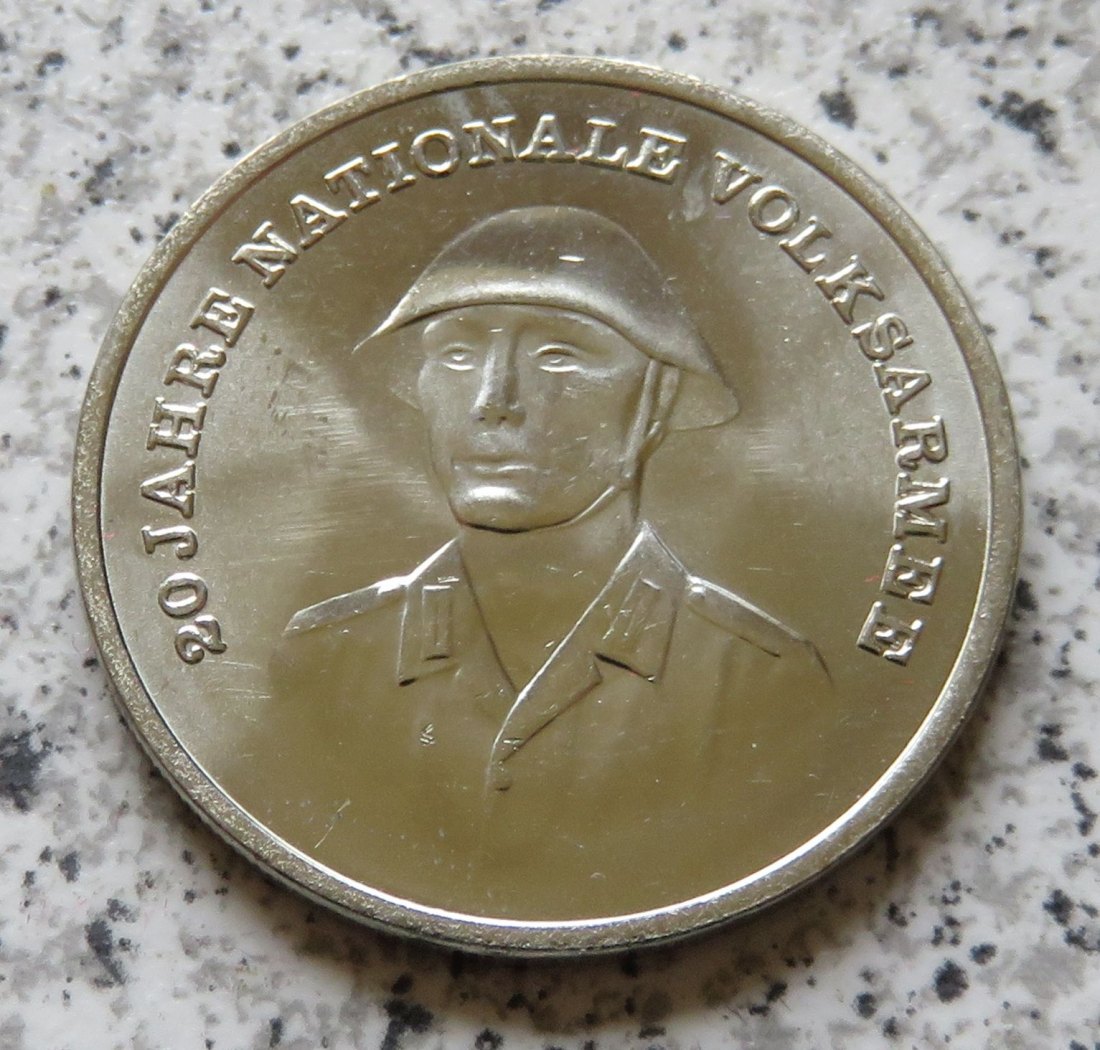  DDR 10 Mark 1976 20 Jahre NVA   
