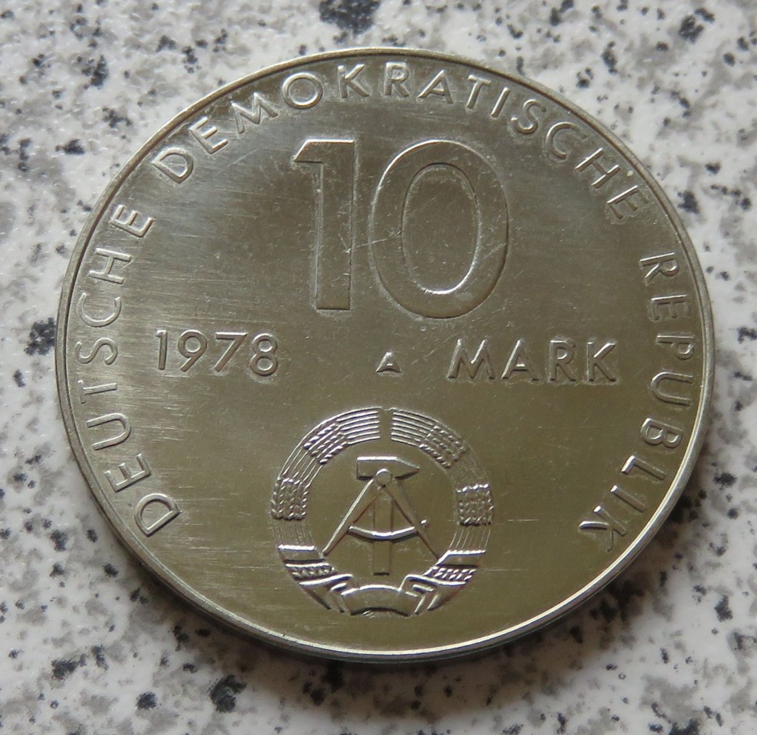  DDR 10 Mark 1978 Weltraumflug   