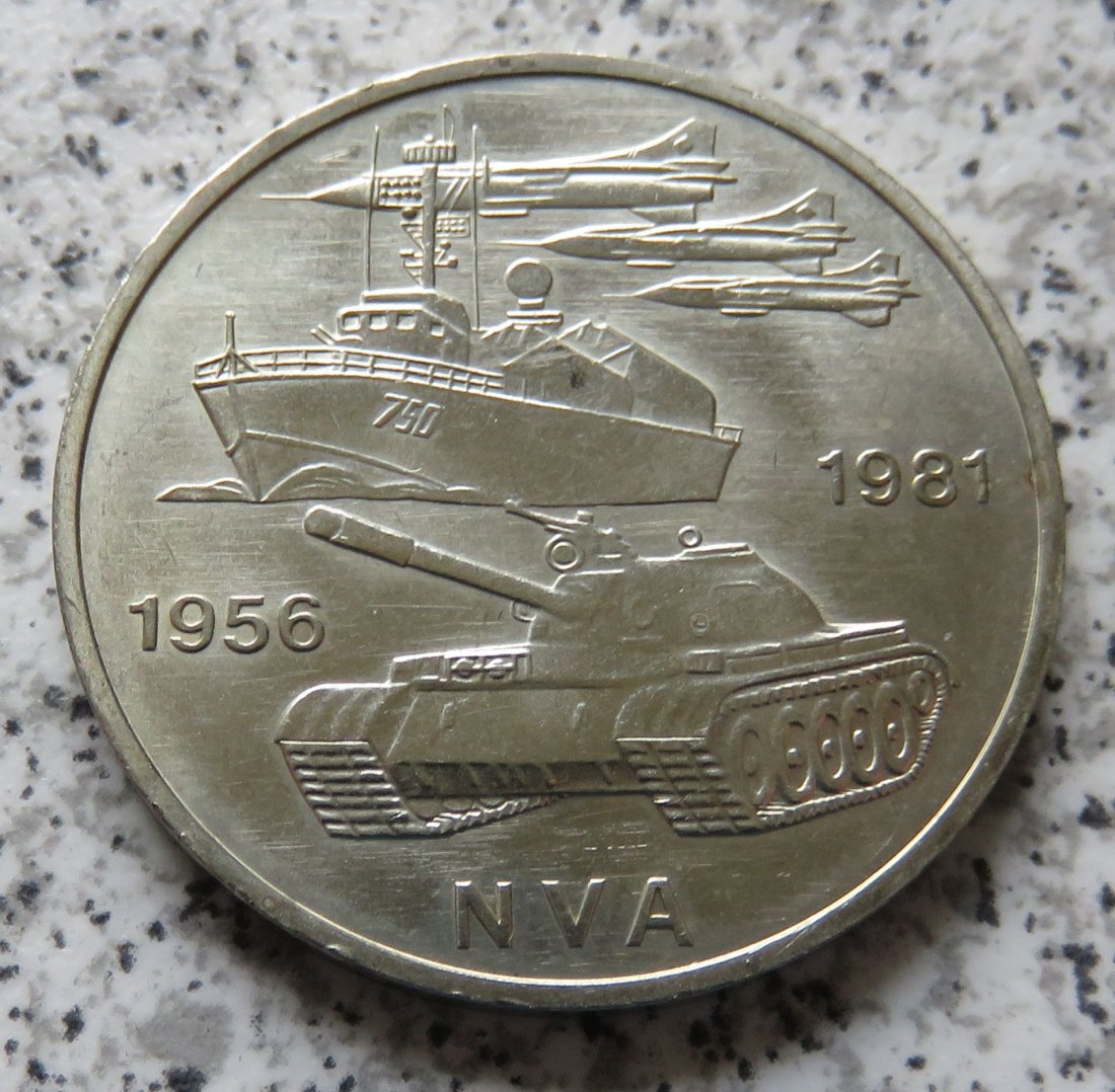  DDR 10 Mark 1981 25 Jahre NVA   