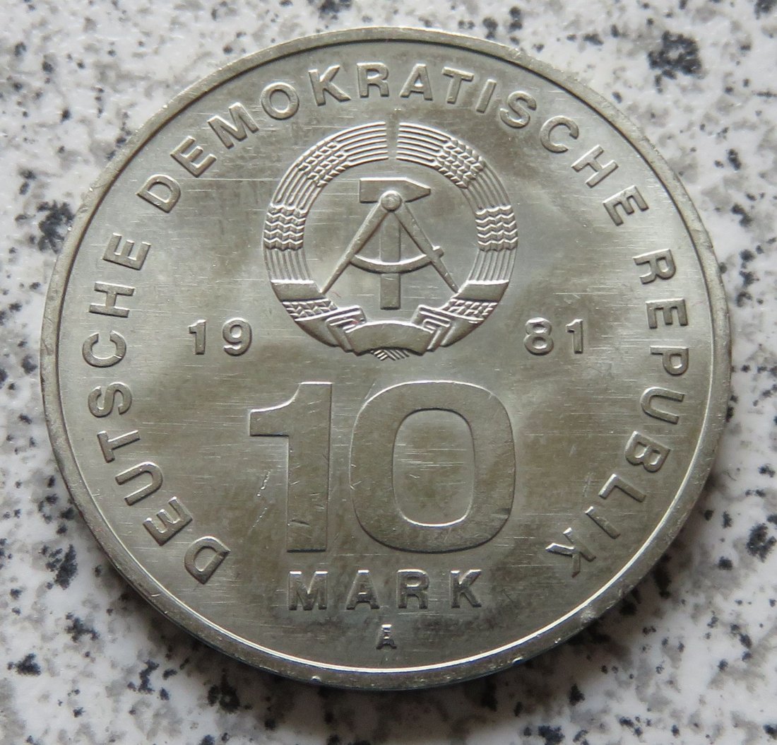  DDR 10 Mark 1981 25 Jahre NVA   