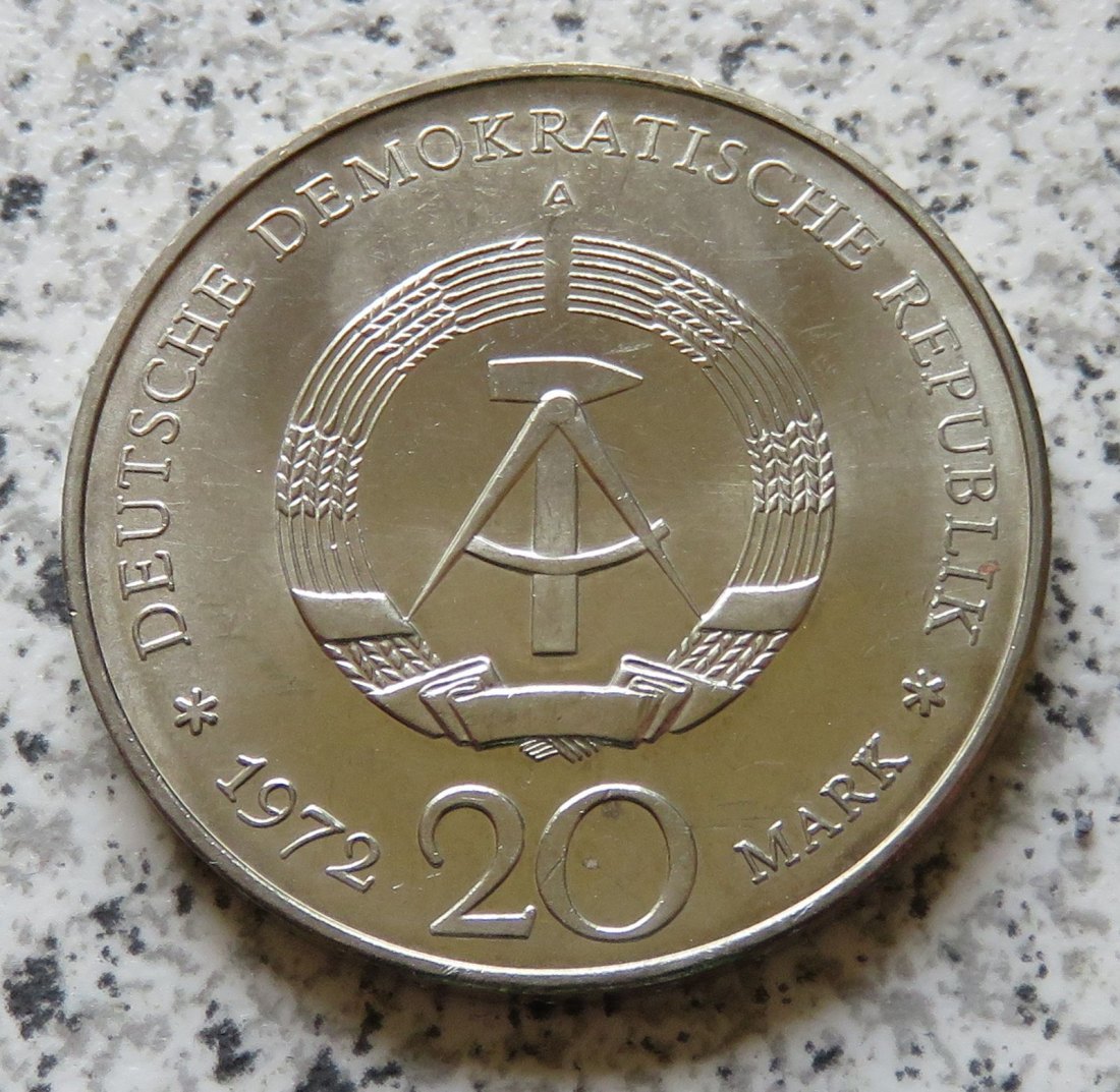  DDR 20 Mark 1972 Friedrich Schiller   