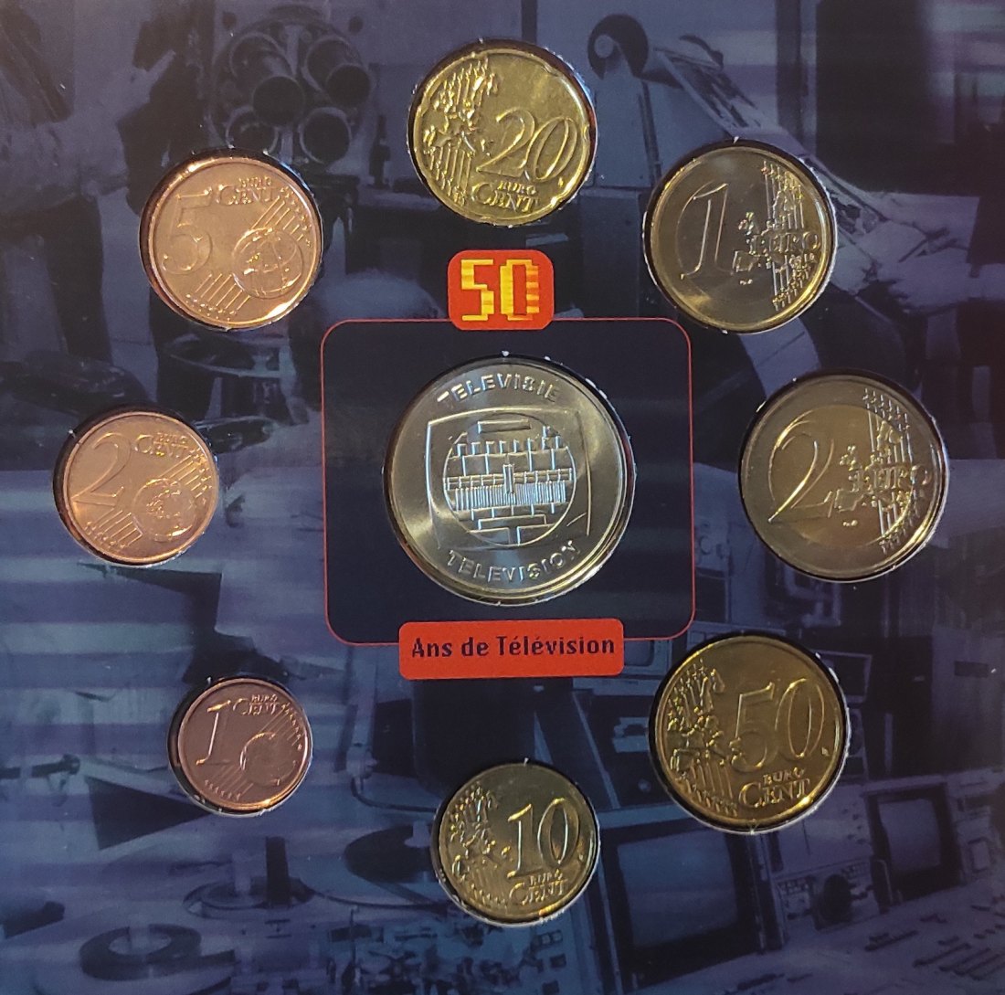  Belgien KMS 2003 Jahr des Fernsehens   