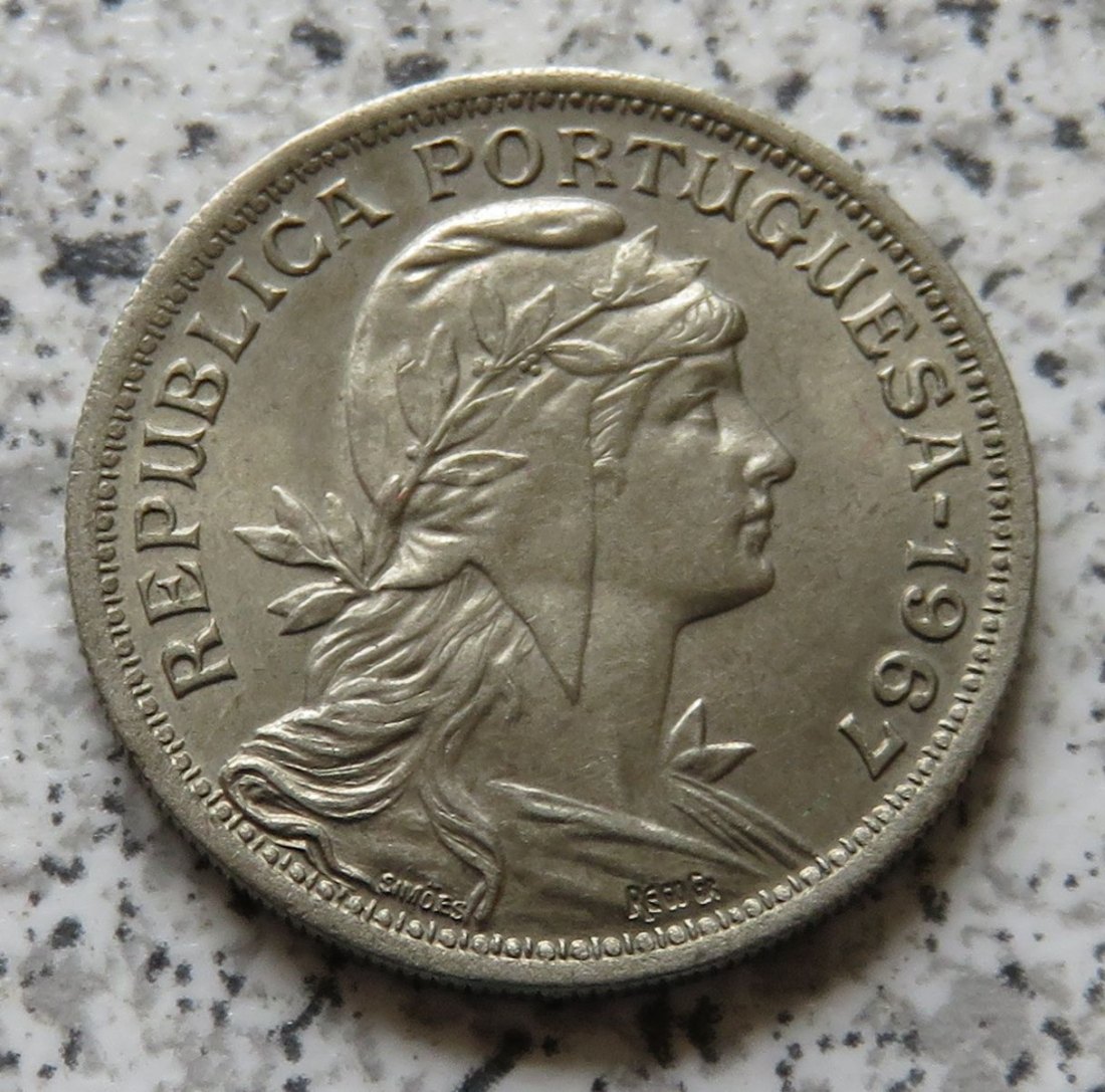  Portugal 50 Centavos 1967   