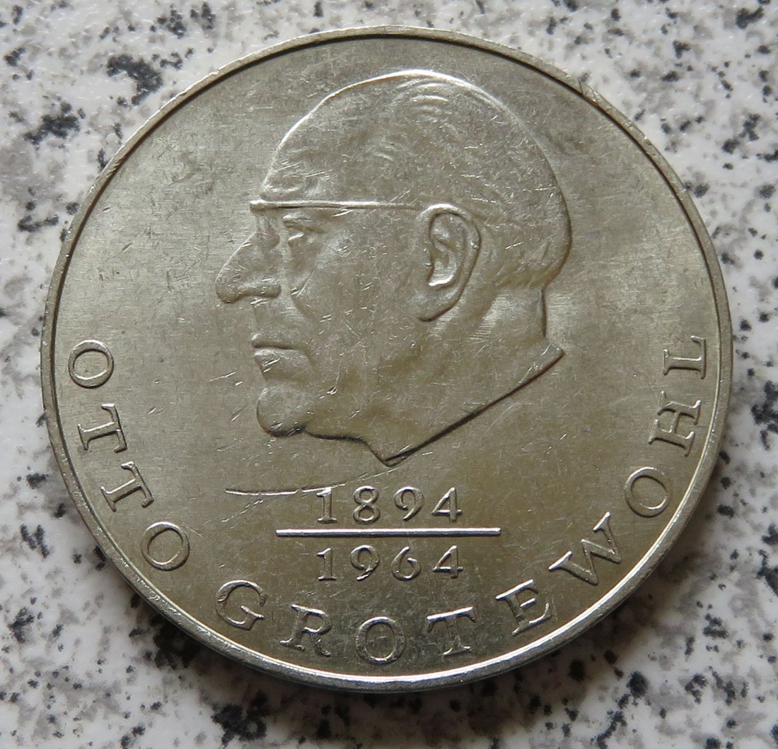  DDR 20 Mark 1973 Otto Grotewohl   
