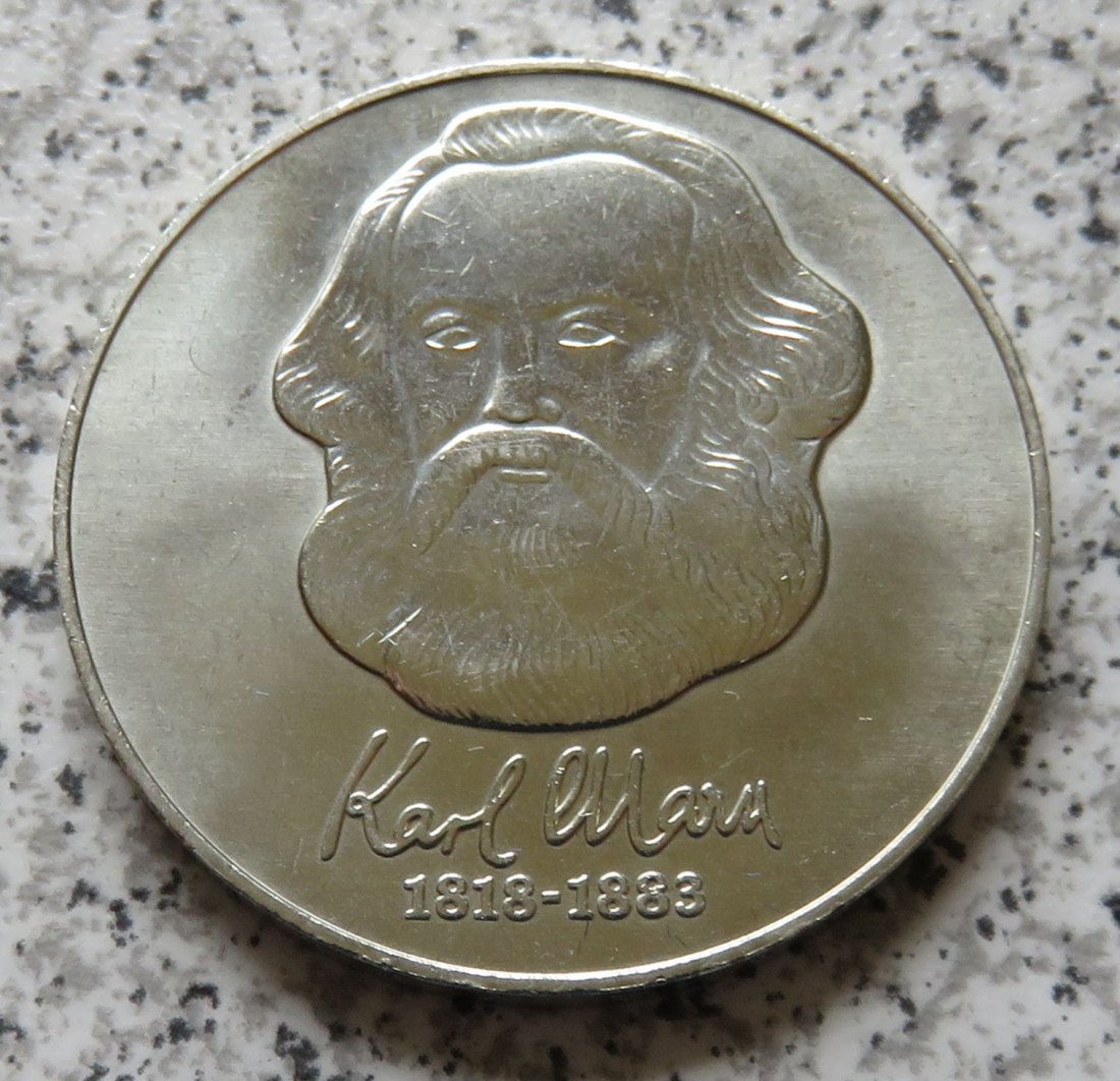  DDR 20 Mark 1983 Karl Marx   