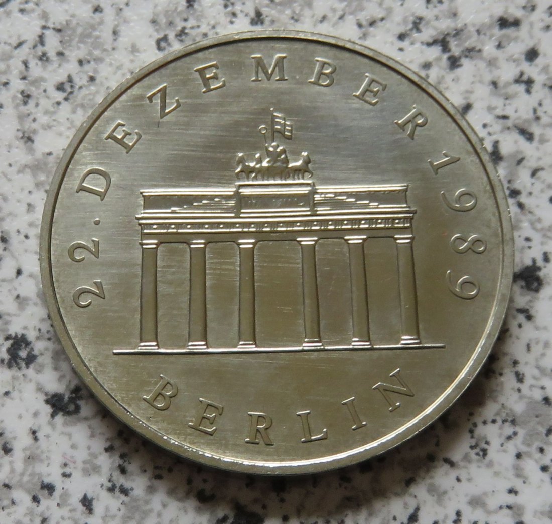  DDR 20 Mark 1990 Brandenburger Tor   