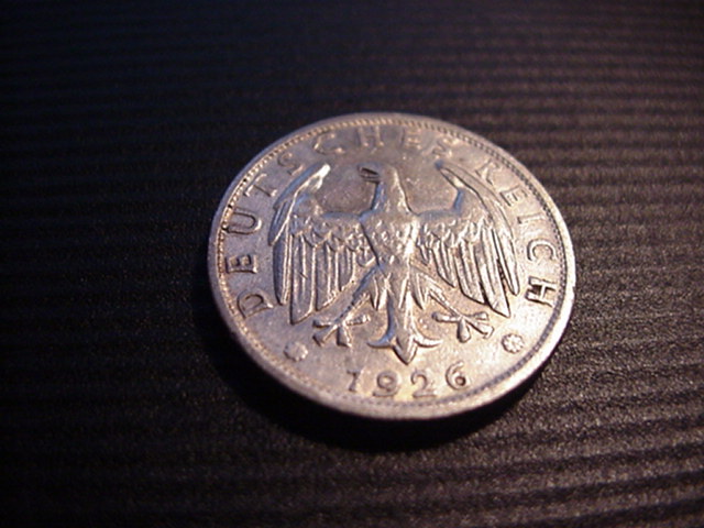 Weimar 2 Reichsmark 1926 G   