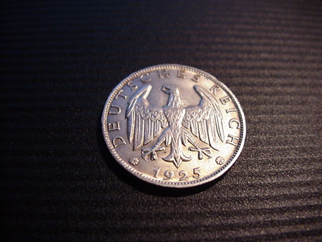  Weimar 1 Reichsmark 1925 D   