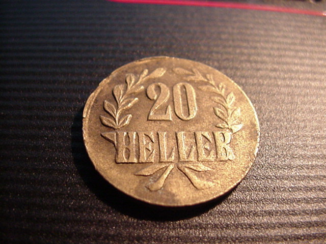  Deutsch-Ostafrika 20 Heller 1916   