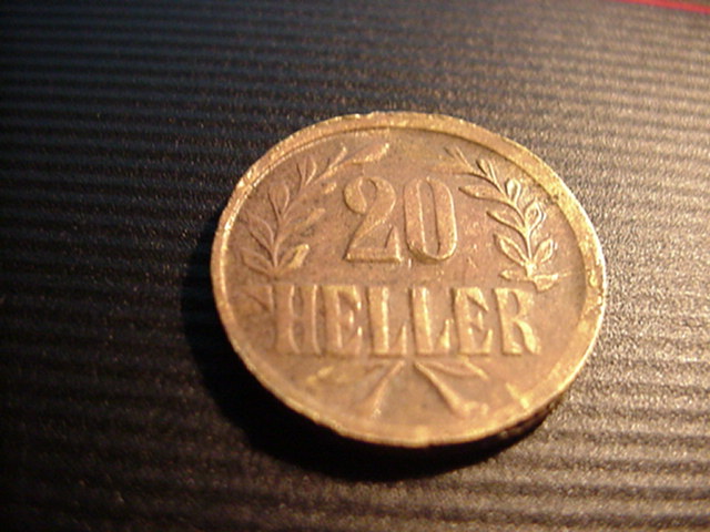  Deutsch-Ostafrika 20 Heller 1916   