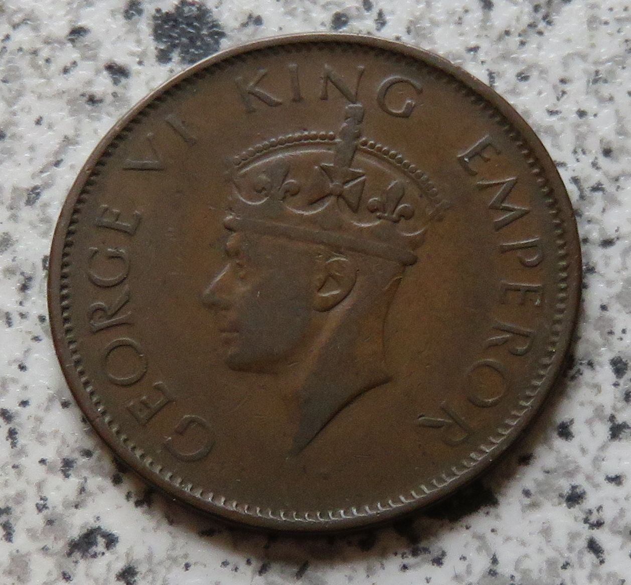  British Indien Quarter Anna 1940   