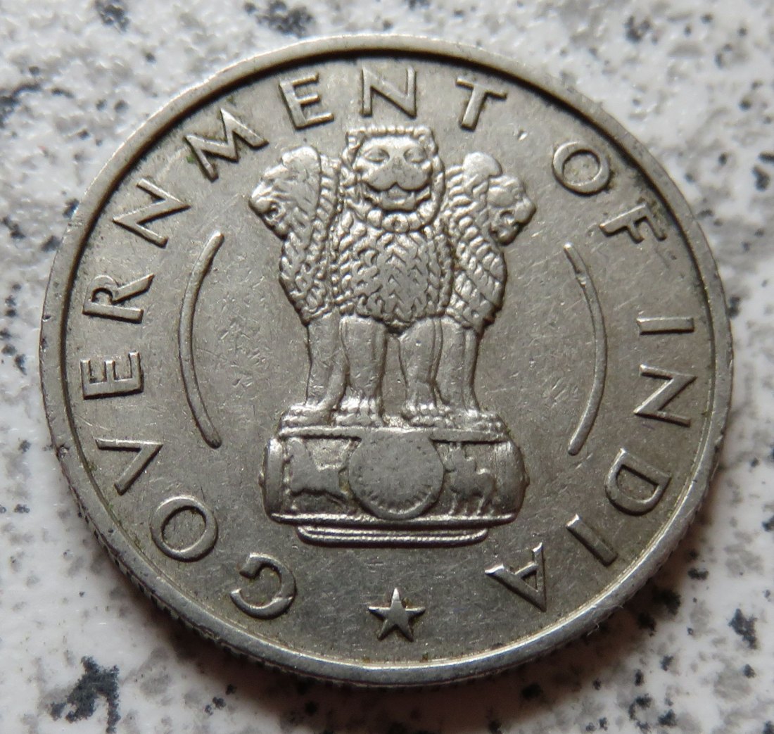  Indien 1/2 Rupee 1956   