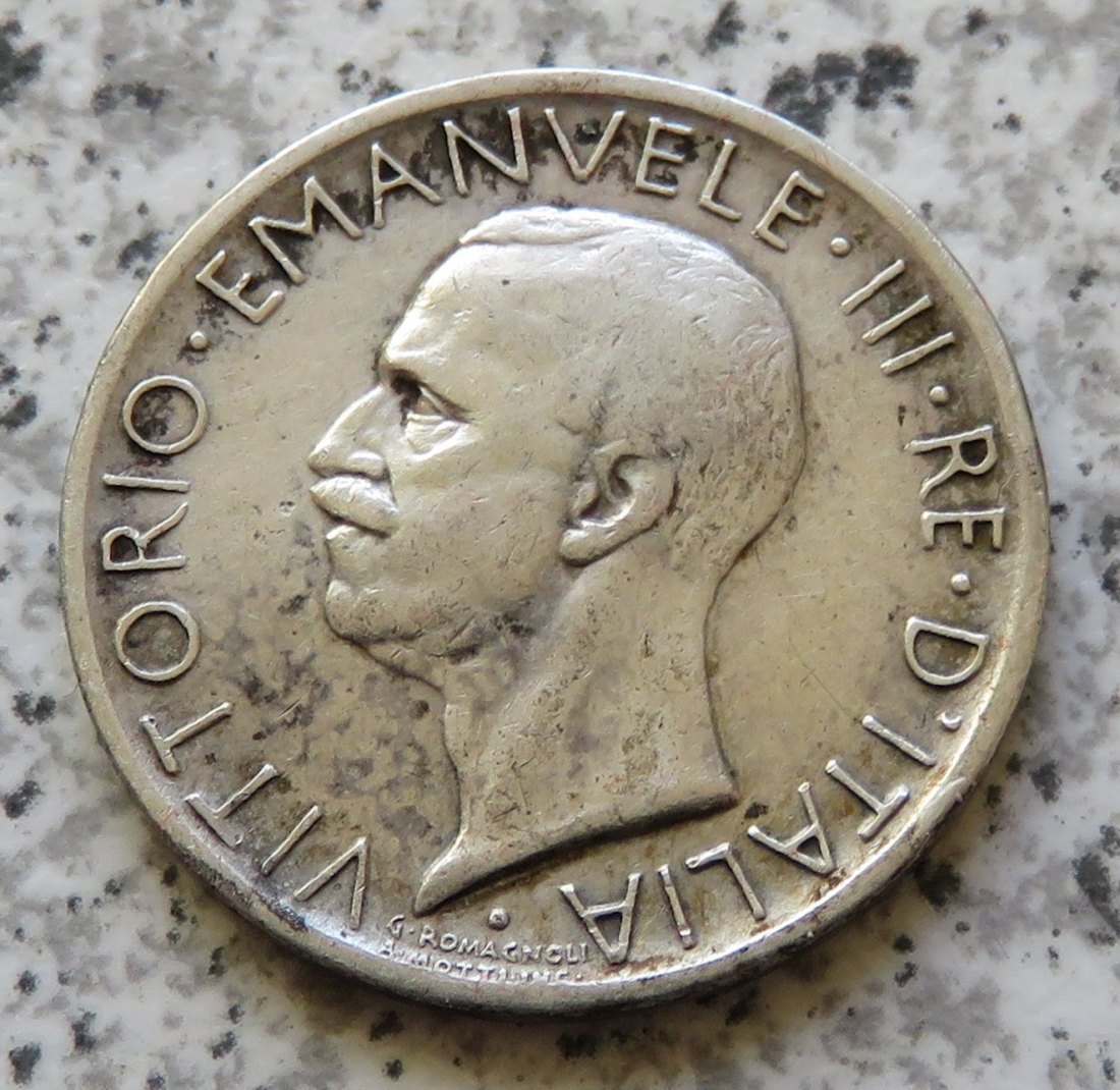  Italien 5 Lire 1929   