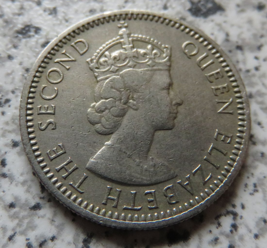  Malaya und British Borneo 10 Cents 1956   