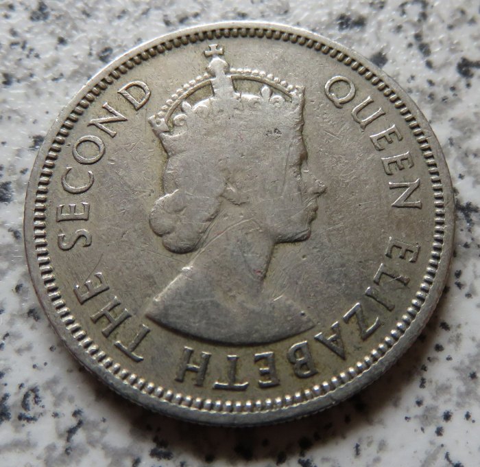  Malaya und British Borneo 20 Cents 1954   
