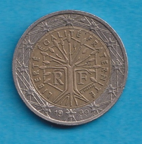  Frankreich 2 Euro 1999   
