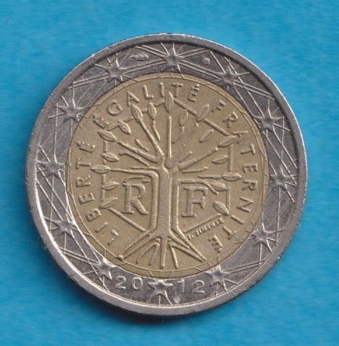  Frankreich 2 Euro 2012   