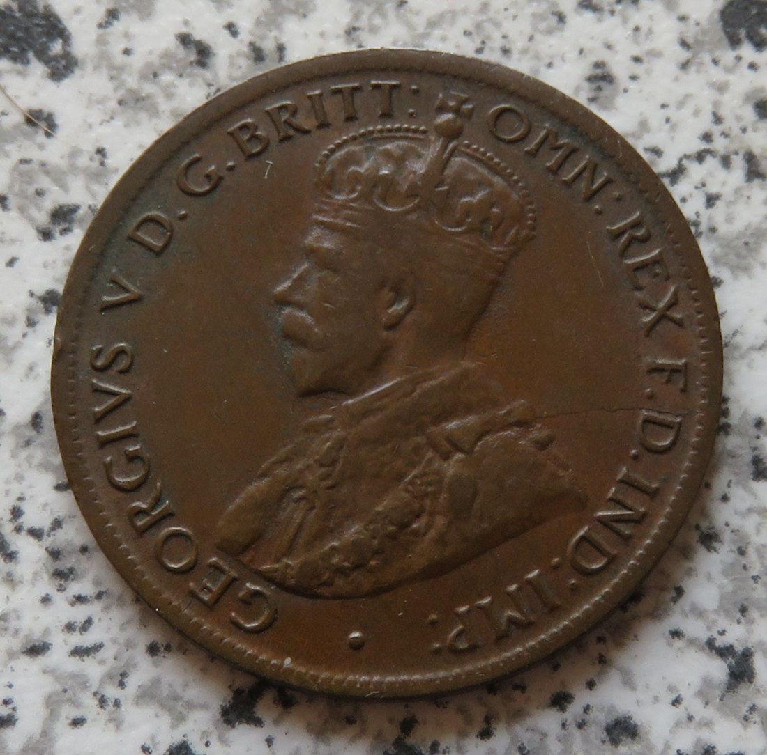  Australien 1/2 Penny 1922   