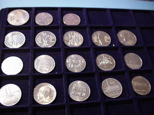  DDR Münzsammlung   