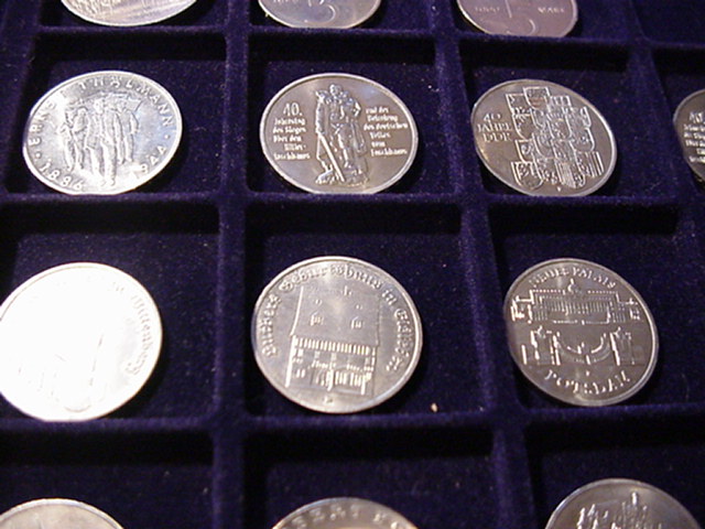  DDR Münzsammlung   