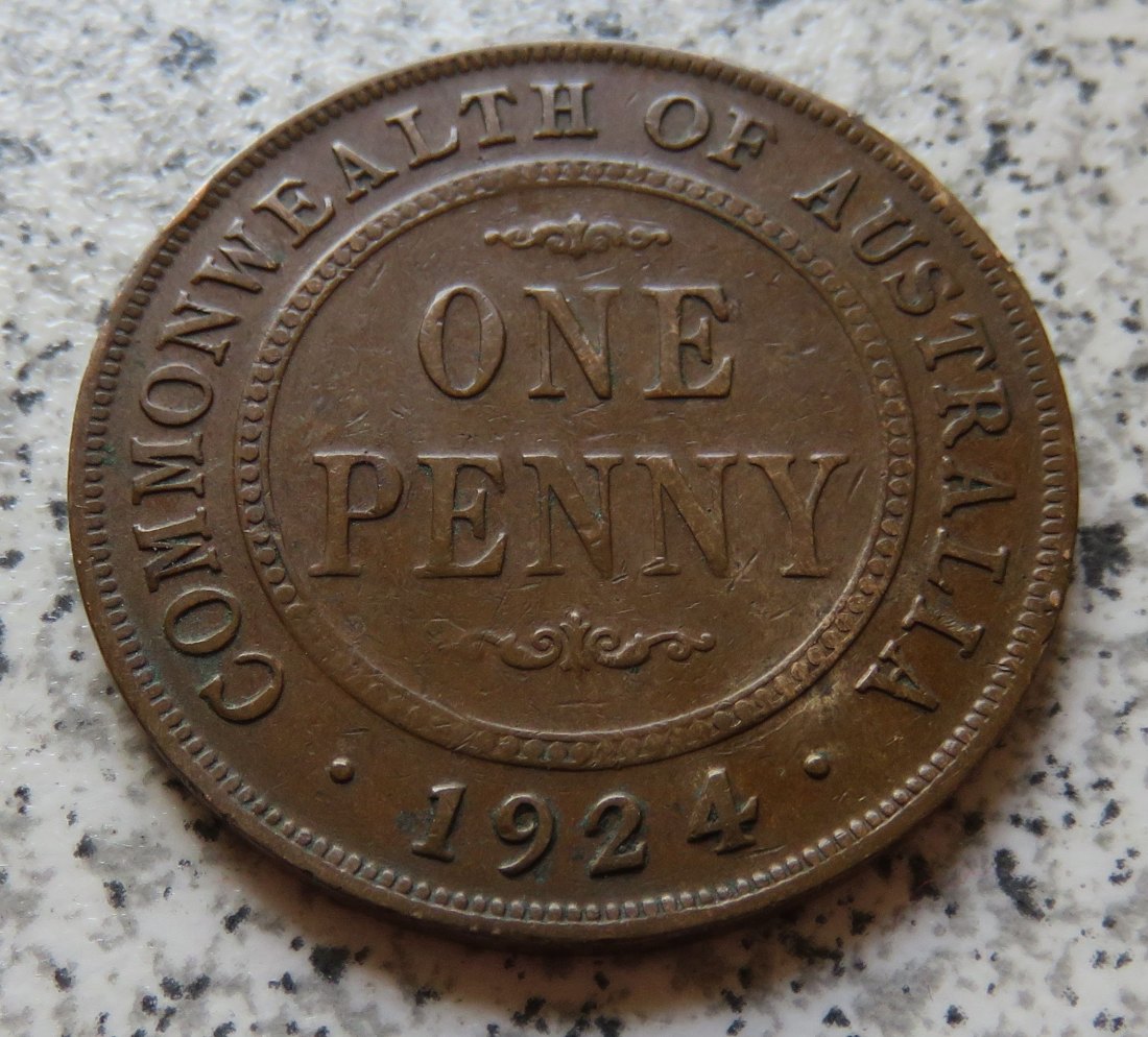  Australien 1 Penny 1924   