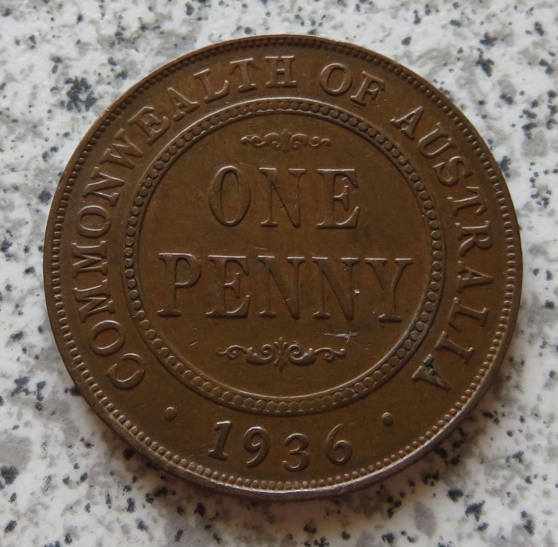  Australien 1 Penny 1936   