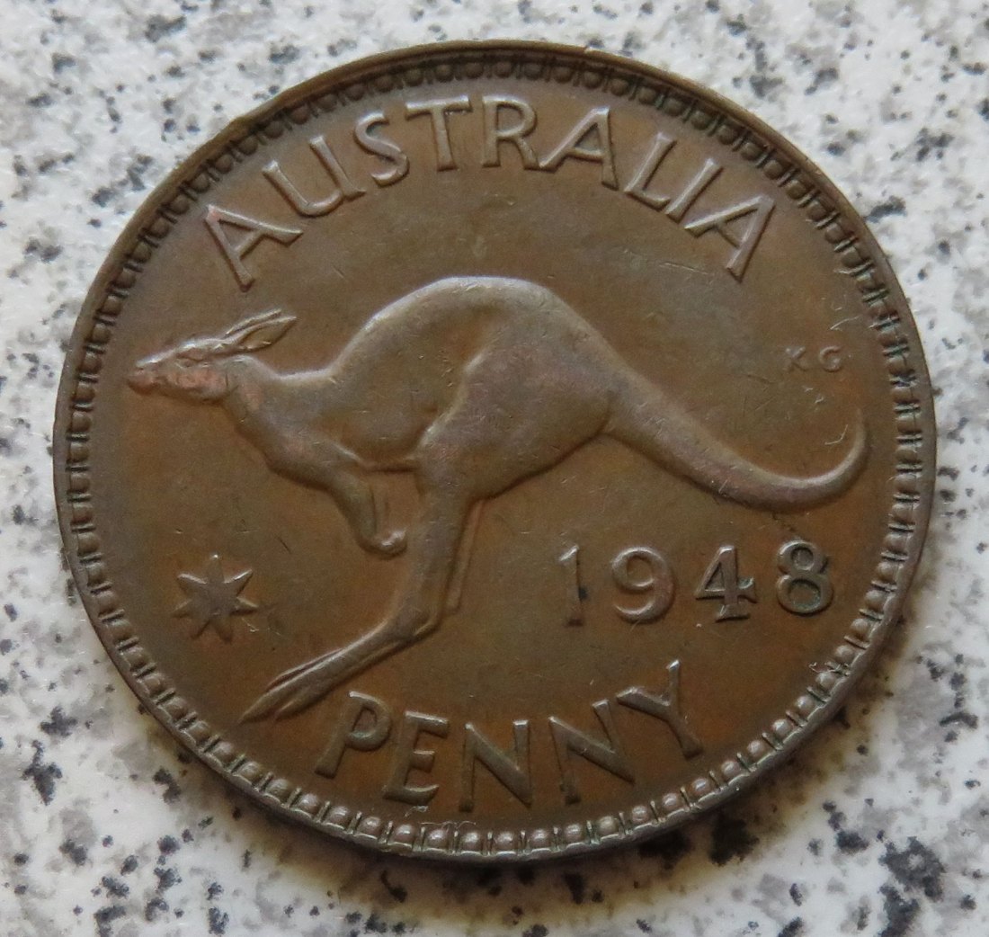  Australien 1 Penny 1948   