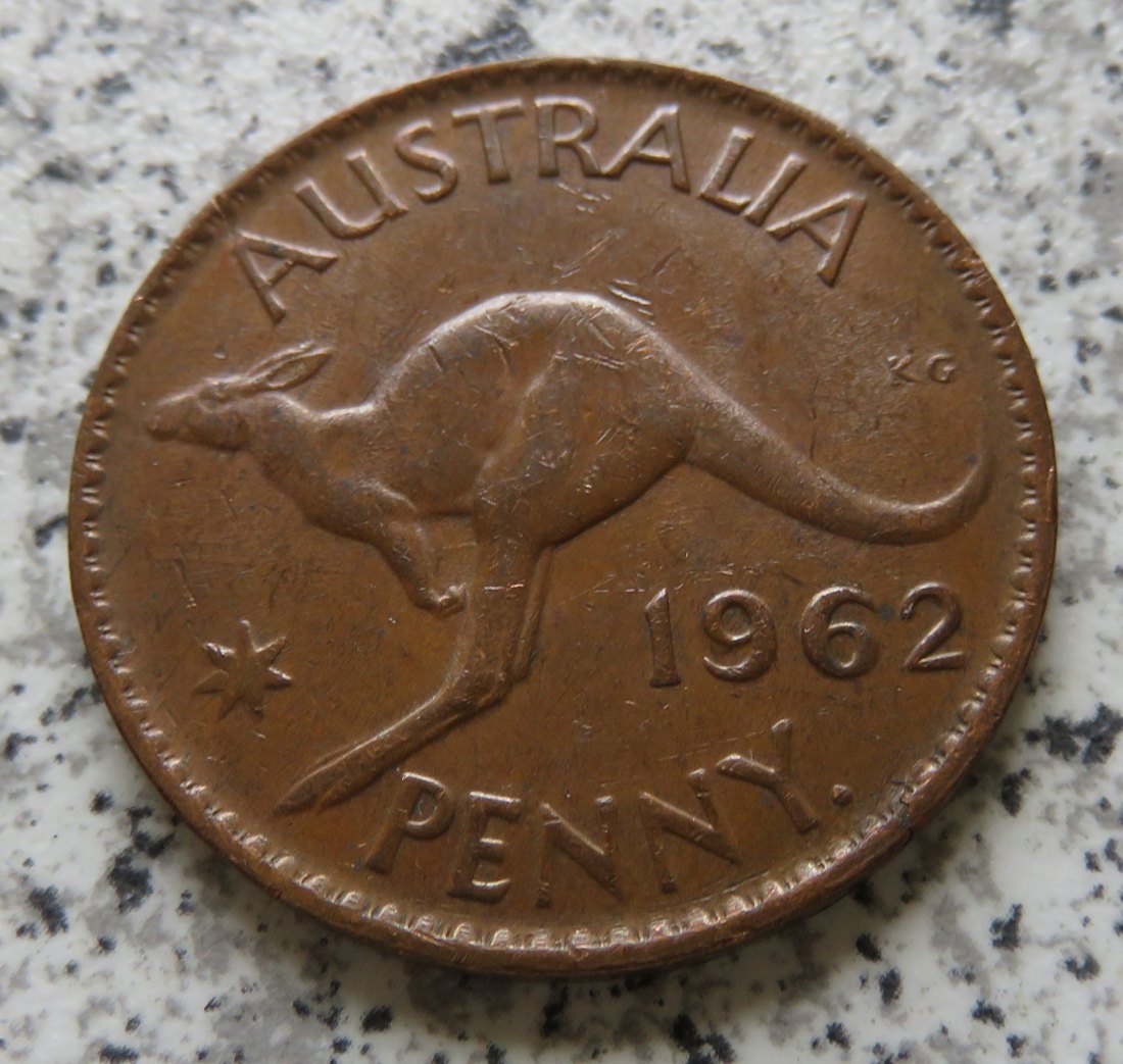  Australien 1 Penny. 1962   
