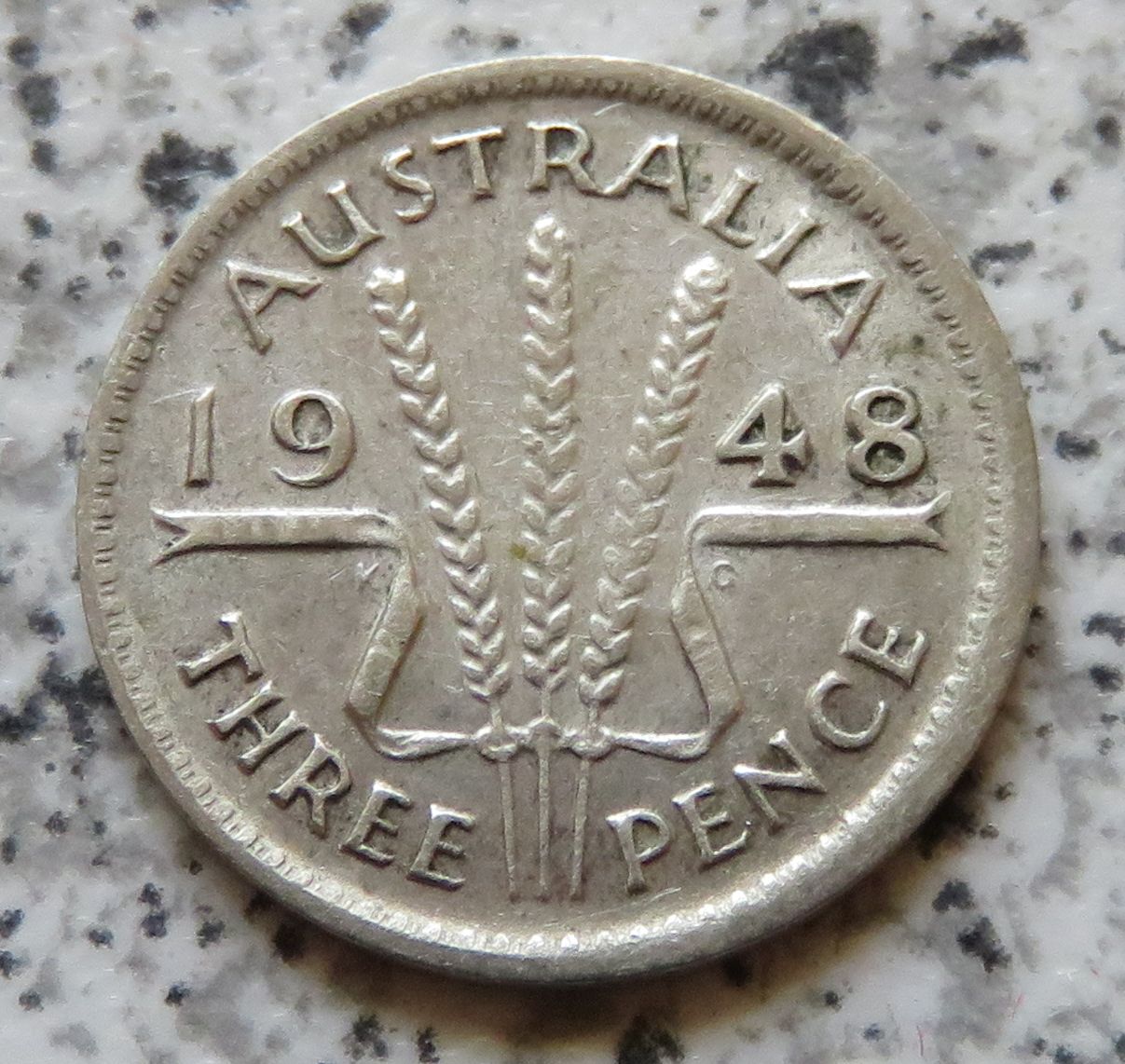  Australien 3 Pence 1948   