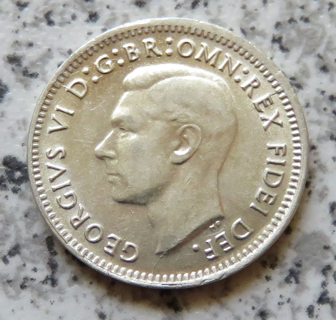  Australien 3 Pence 1950   