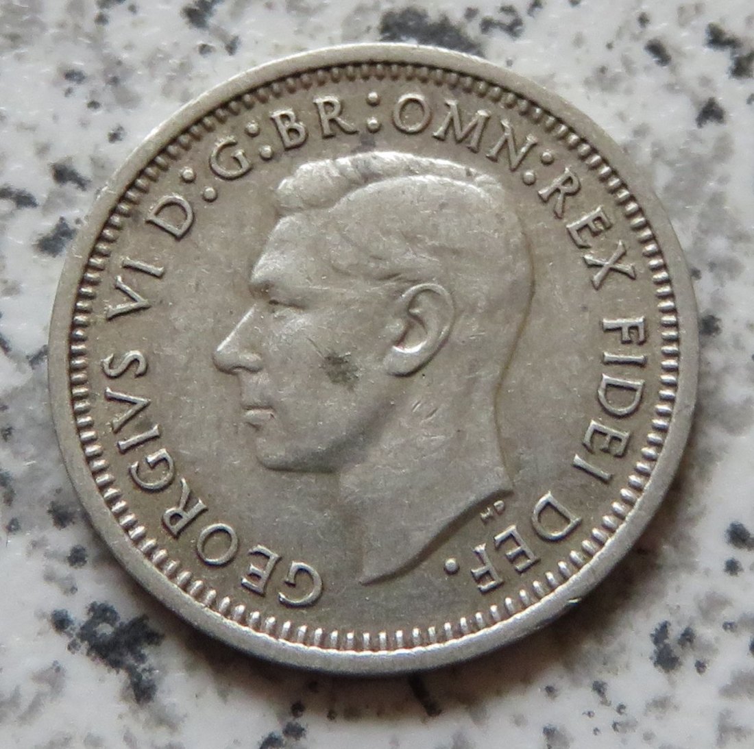  Australien 3 Pence 1951 PL   