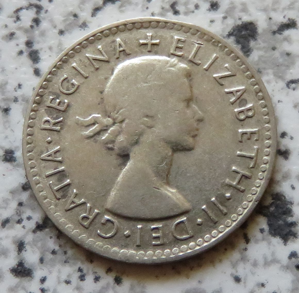 Australien 3 Pence 1953   