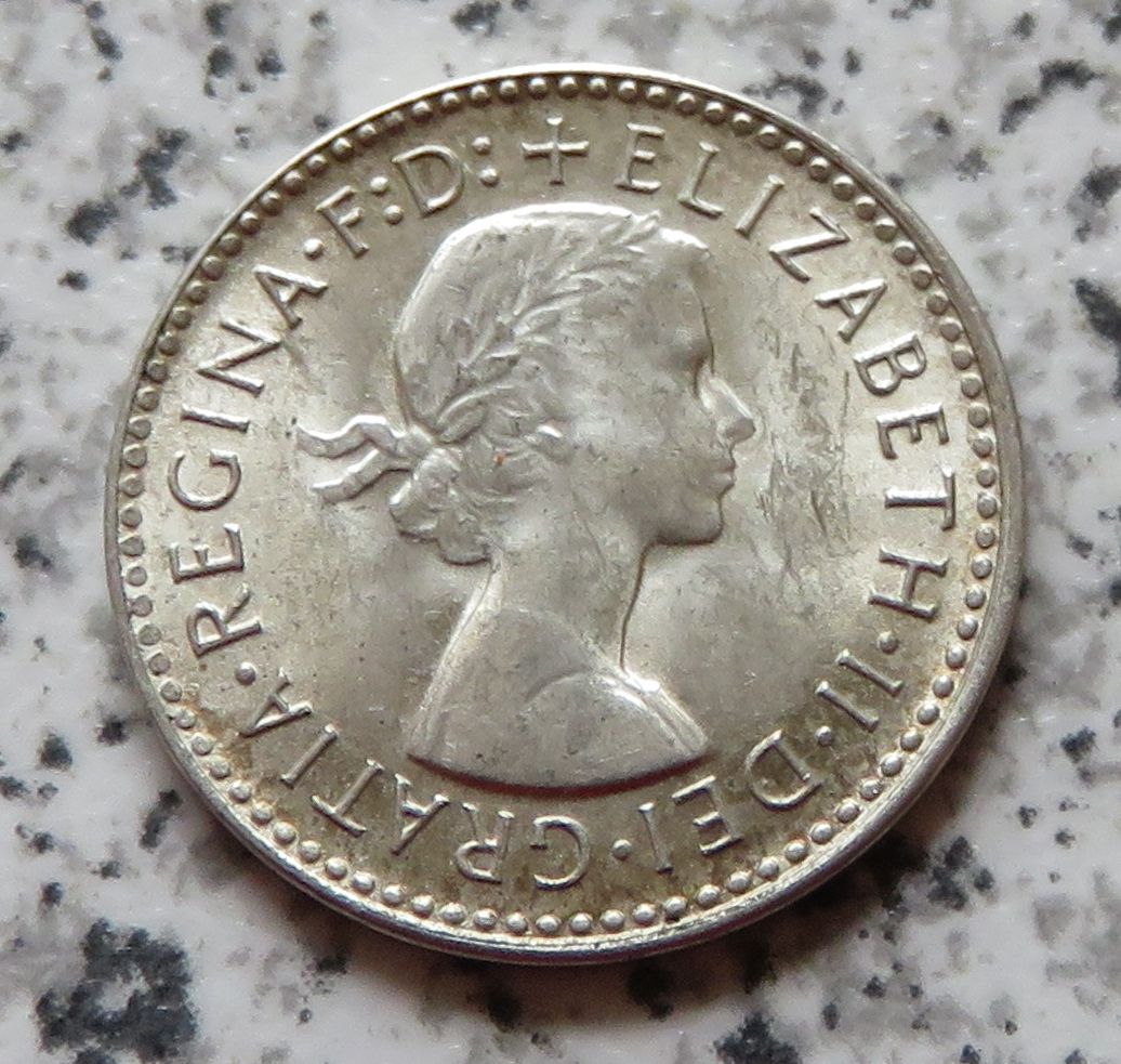  Australien 3 Pence 1960   