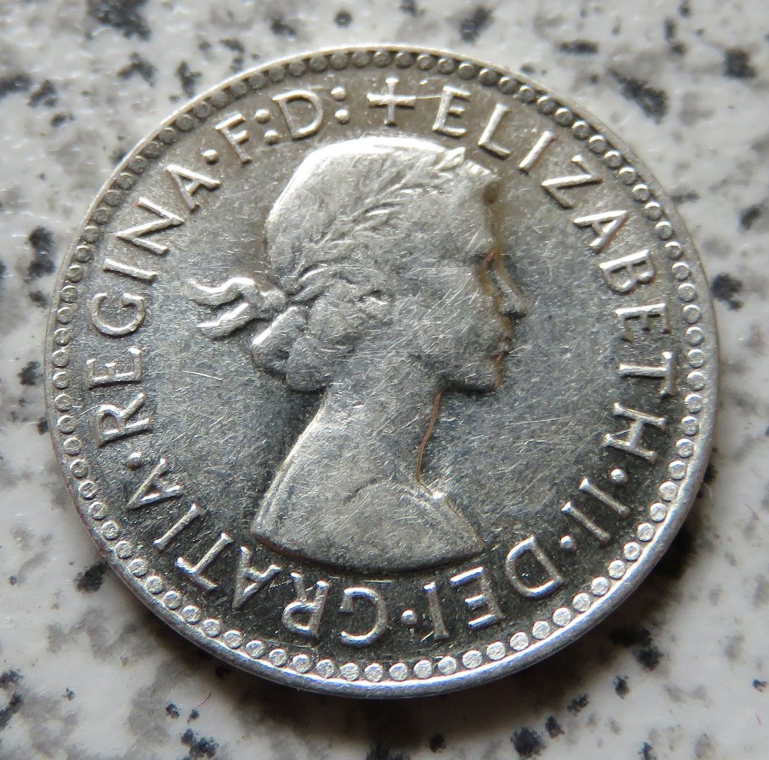  Australien 3 Pence 1963   