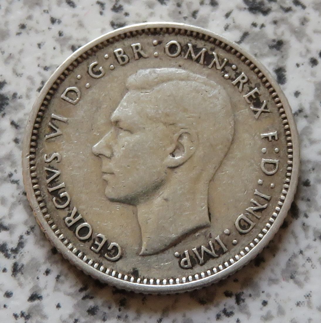  Australien 6 Pence 1938   