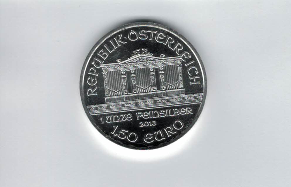  Philharmoniker 2013 1,50 Euro 1 Oz Macke Silbermünzen Österreich Spittalgold9800 (1248   