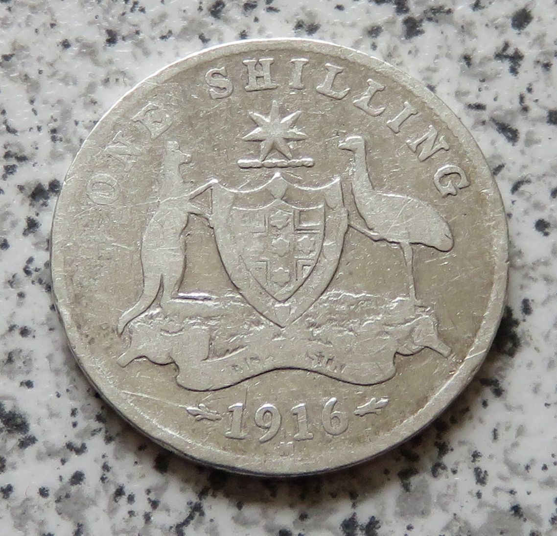  Australien 1 Shilling 1916 M   