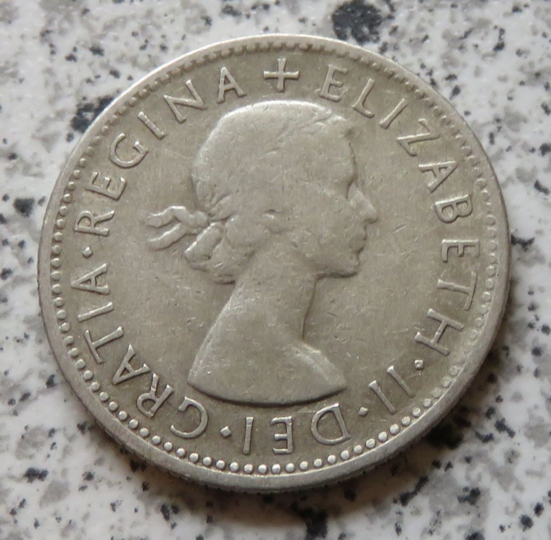  Australien 1 Shilling 1953   