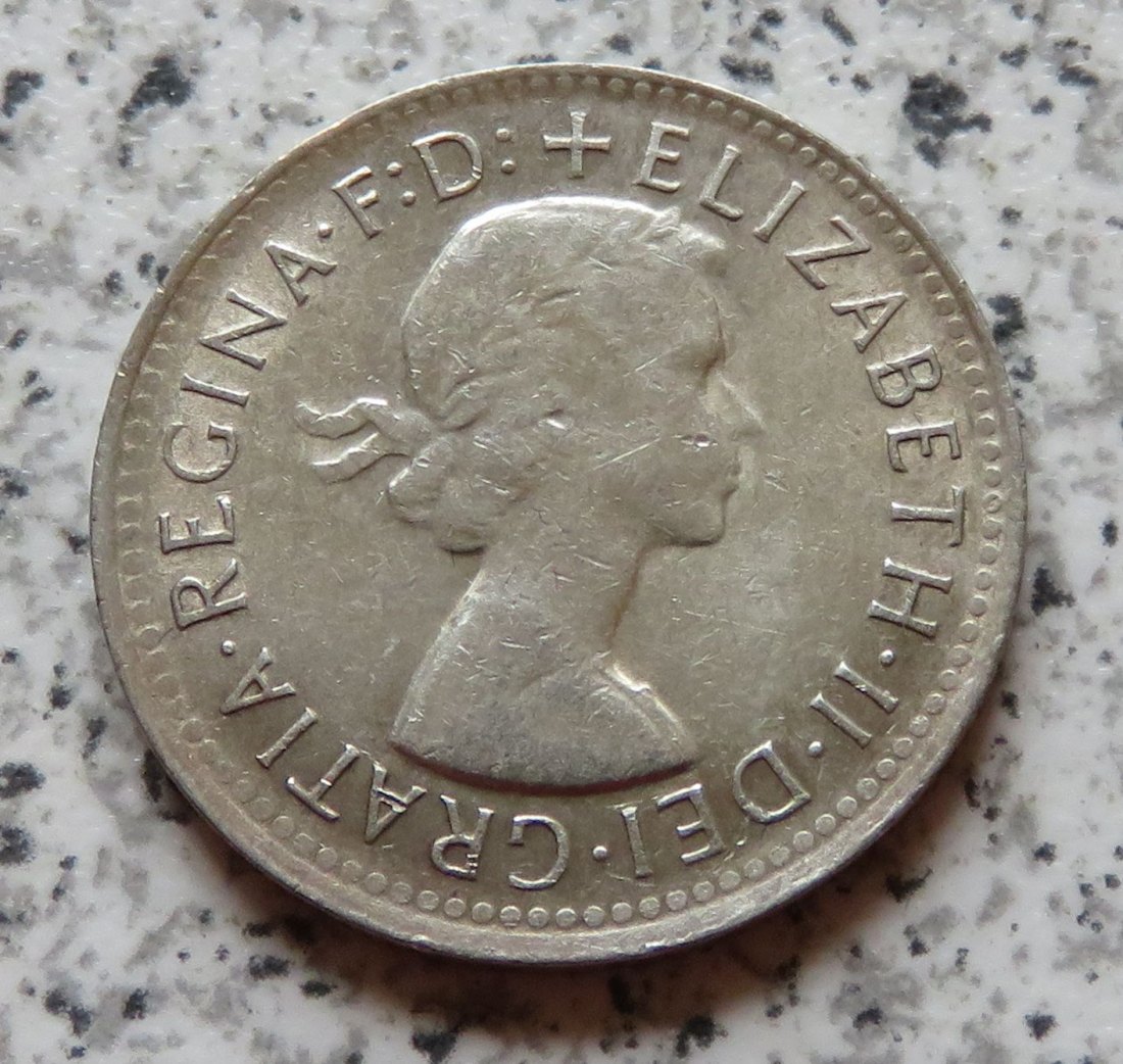  Australien 1 Shilling 1961   