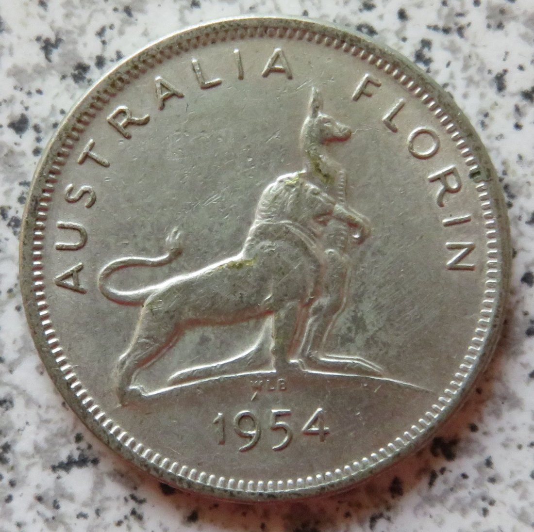  Australien 1 Florin 1954   