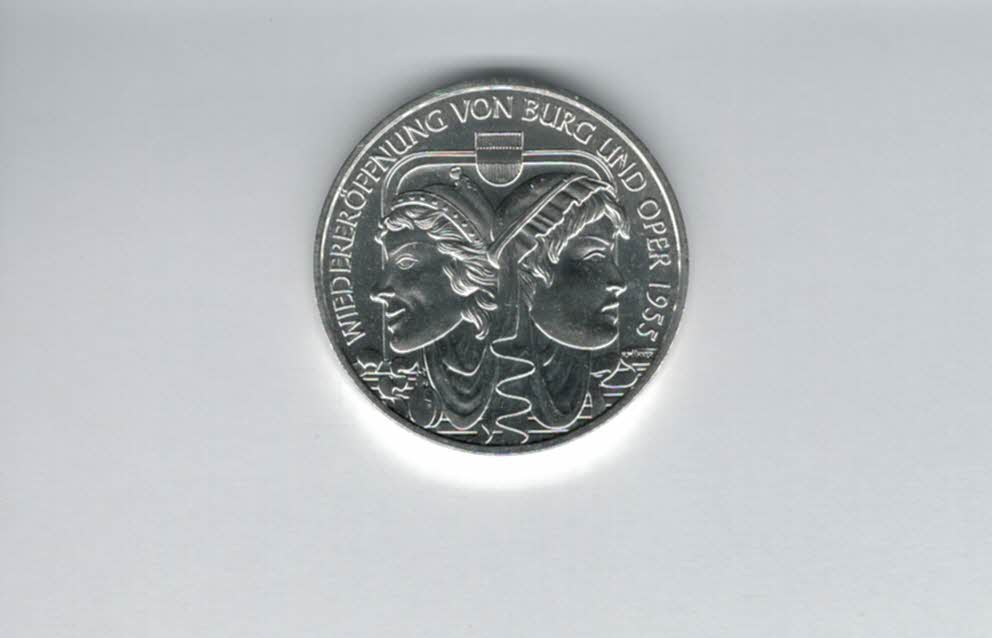  10 Euro 2005 Wiedereröffnung von Burg & Oper Ag 925/16g fein Österreich Spittalgold9800 (4971/8   
