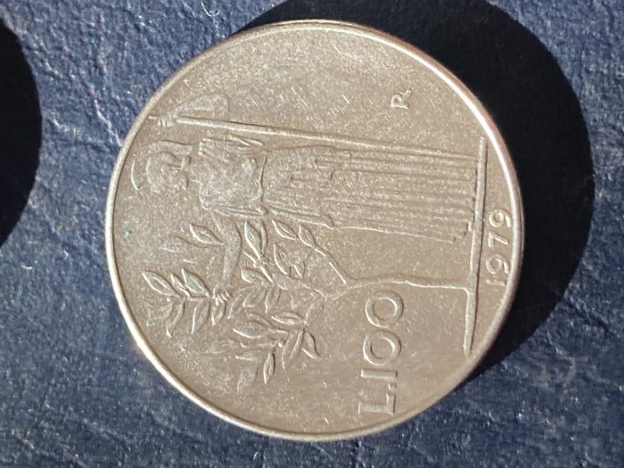  Umlaufmünze Italien 100 Lire 1979   