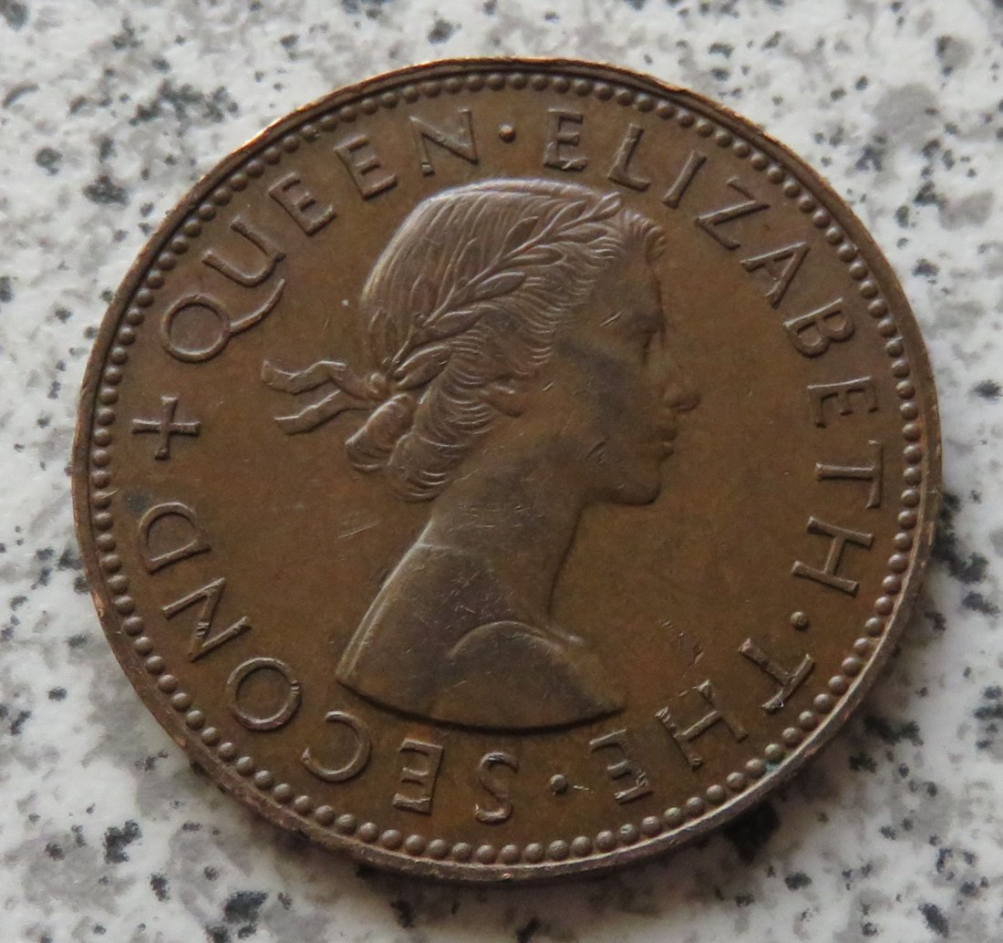  Neuseeland 1/2 Penny 1959   