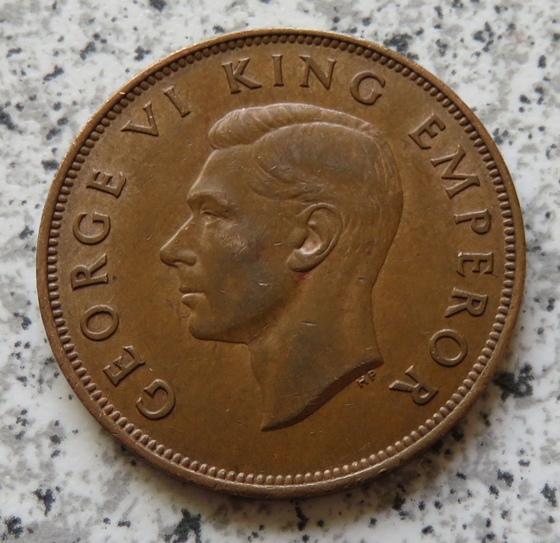  Neuseeland 1 Penny 1943   