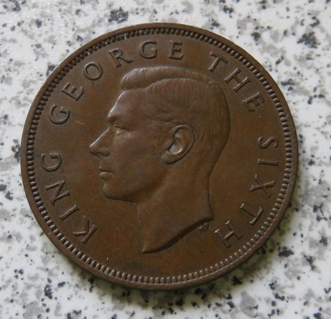  Neuseeland 1 Penny 1951   