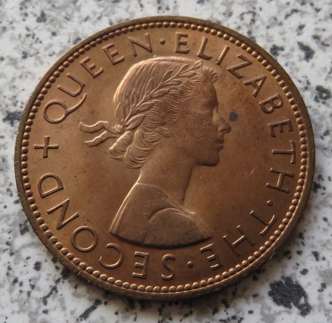  Neuseeland 1 Penny 1964   