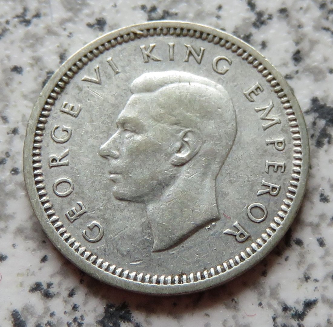  Neuseeland 3 Pence 1939   