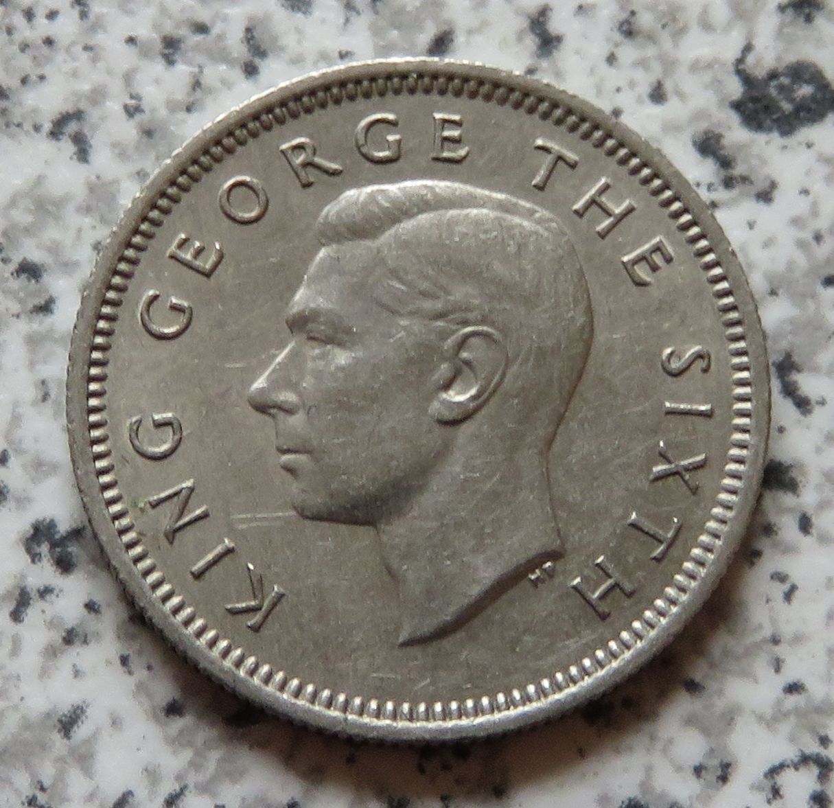  Neuseeland 6 Pence 1950   