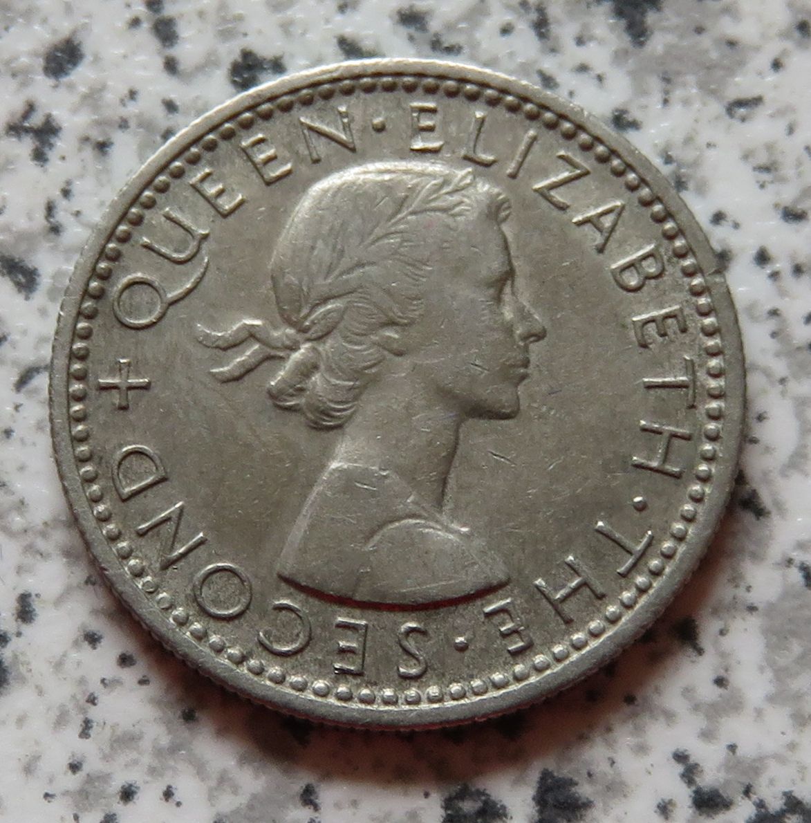  Neuseeland 6 Pence 1956   